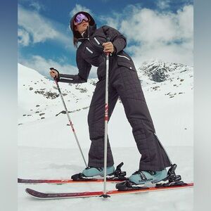 Free People Movement All Prepped Ski Suit Bright Red Small $549 NEW